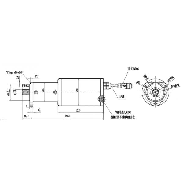 133:1 Ratio 160n.M Peak Torque Planetary Dc Gear Motor 9rpm Rated Output Speed