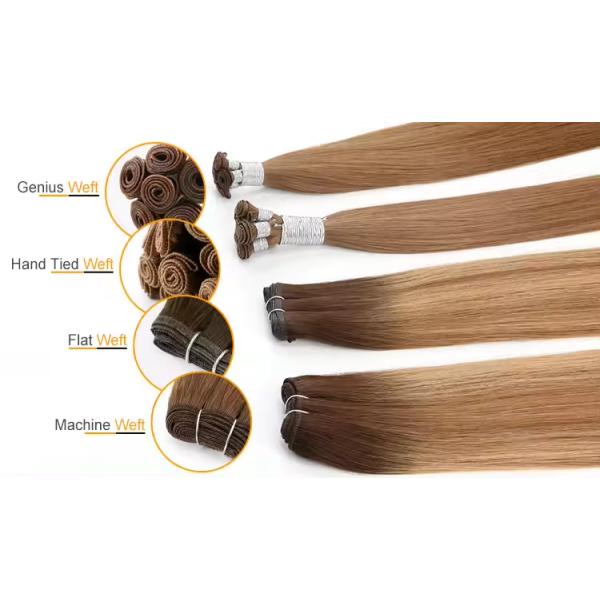 100% Remy Hair Virgin Genius Weft Raw Human Hair Bundle Various Styles Grade Virgin Hair