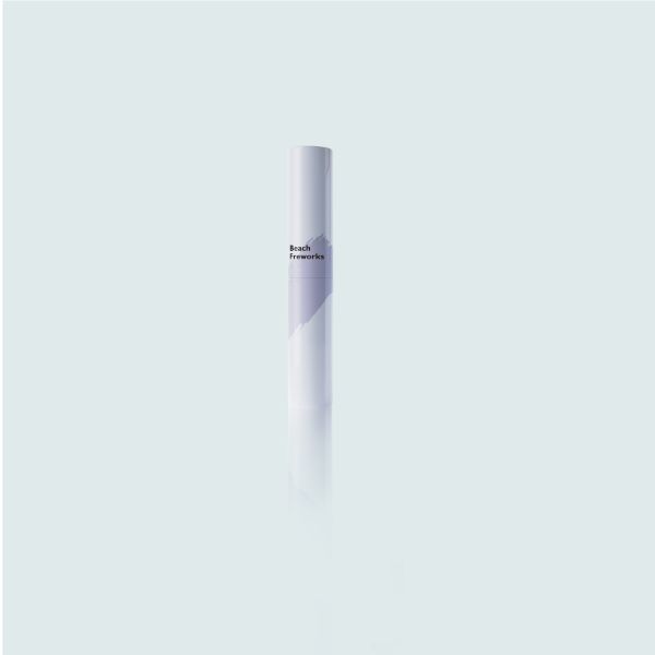 GL703 Unidirectional Rotation Empty Lipstick Tube with 97.8mm Height and 2.7±0.5g Capacity