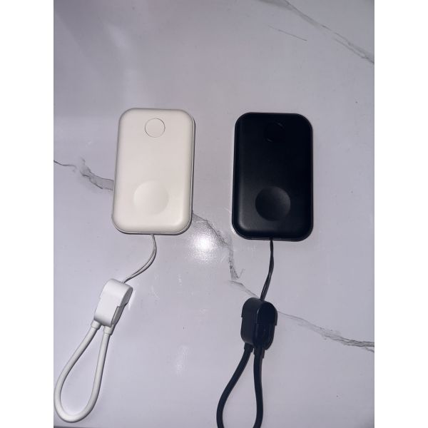 Compact Key Chain Cordless Power Bank 1500mAh Mini Emergency Charging Head Backup Battery