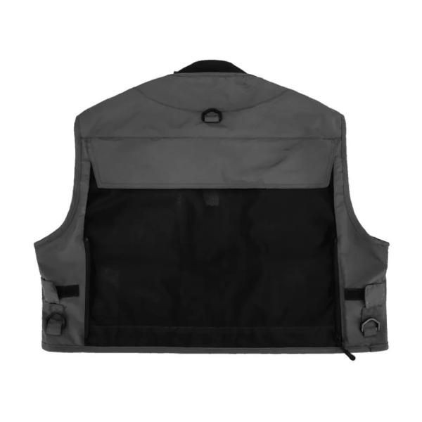 Fishing Hiking Vest Mens Photographer Waistcoat 11 Pockets Sleeveless Jacket