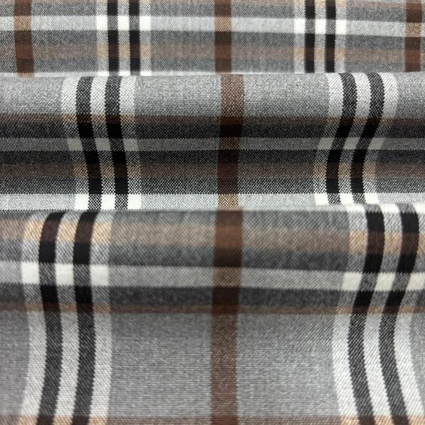 Yarn Dyed TTR Stretch Fabric with Checks
