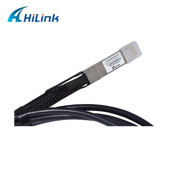 2M 400G DAC Cable QSFPDD To 2X200G / SFP56DAC 30AWG Direct Attach Copper Twinax Cable