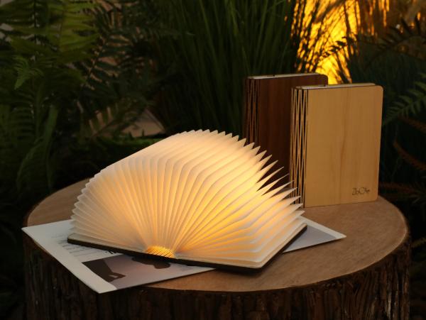USB Desk LED Origami Crinkle Paper Lamp Portable Wireless Water Resistant