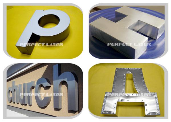 DXF Máquina de dobrar perfil de alumínio de entrada gráfica Equipamento de letra de canal de chapa metálica