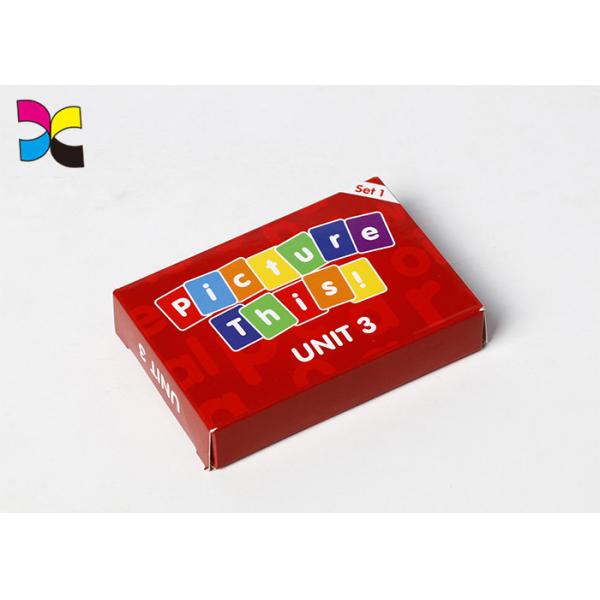 CMYK Color Card Printing Services Art Paper With Round Corner OEM Accepted