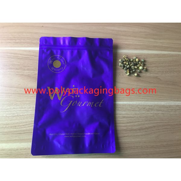 Food Dried Fruit Medicinal Tea Packaging Bag Hot Stamping Pure Aluminum Foil Material