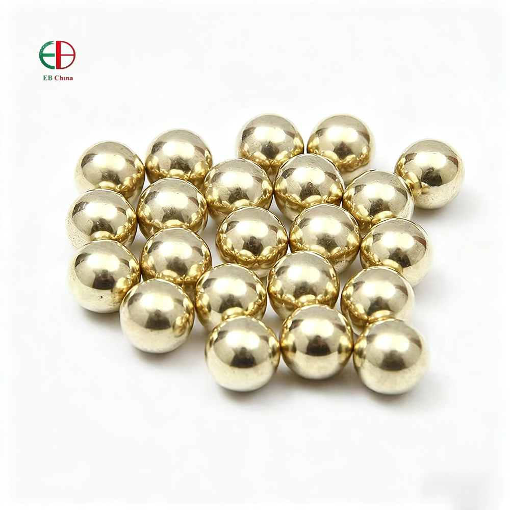 EB Copper Gold Tin Plated Brass Balls HRC 62-66 Smooth & Shiny 1-25mm Hardware Parts