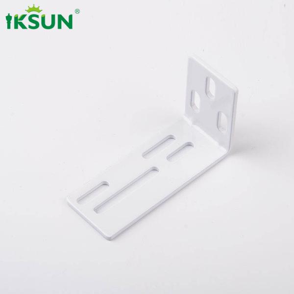 Iron Curtain Track Support Brackets , Heavy Duty Curtain Rail Brackets 52mm Height