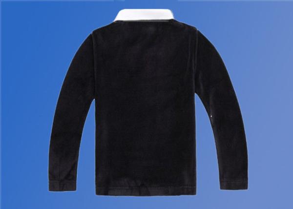 Long Sleeve Corduroy Girls School Uniform Dresses Thickness Suitable For Winter
