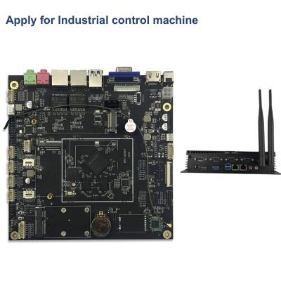 Rk3568 Ddr4 Gigabyte Motherboard Industrial Android Linux Motherboard With Processor