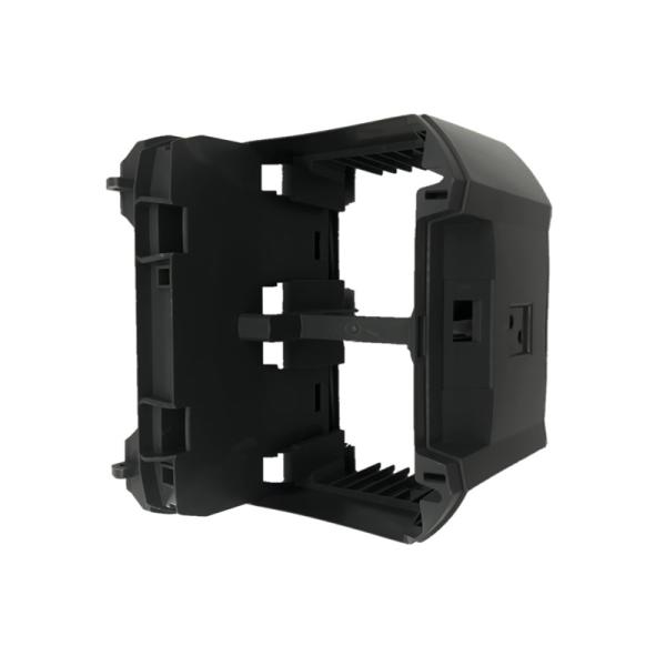 Single Cavity PA66 Plastic Injection Molding Parts Sandblasting