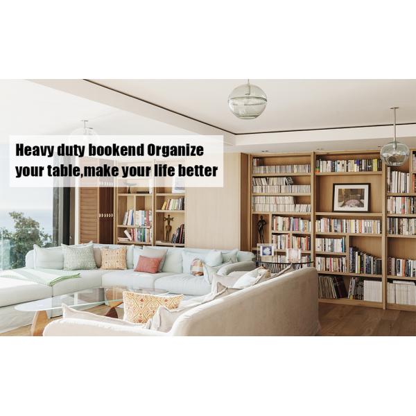 Одноуровневый домашний книгохранилище тяжеловесный металлический книжный пробник с порошковым покрытием белый