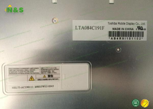 LT084AC27600 8.4 inch lcd flat panel TN , Normally White , Transmissive