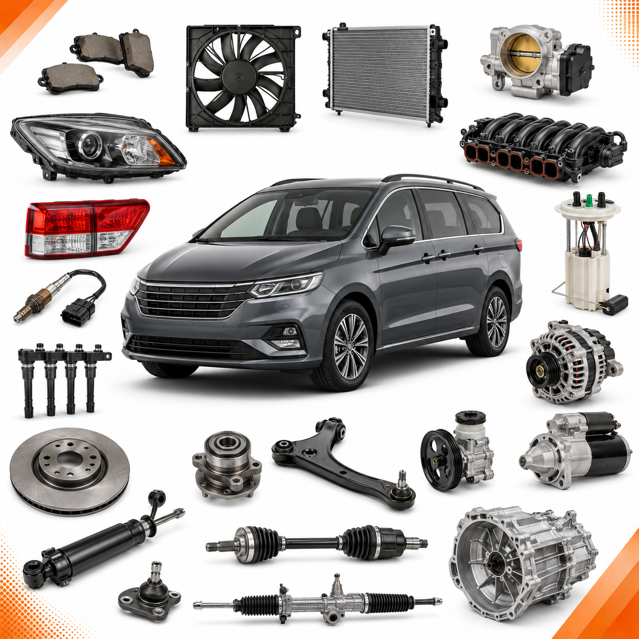 25337386A Repair Auto Engine System O2 Lambda Sensor Spare Parts For Auto Fuel System
