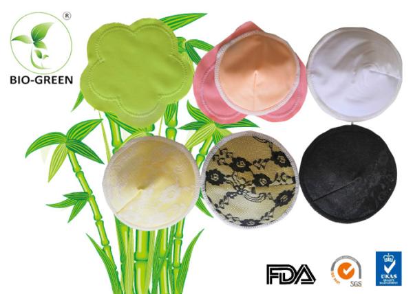 12*12cm Washable Bamboo Breast Pads , Flower Mama Designs Bamboobies Nursing Pads