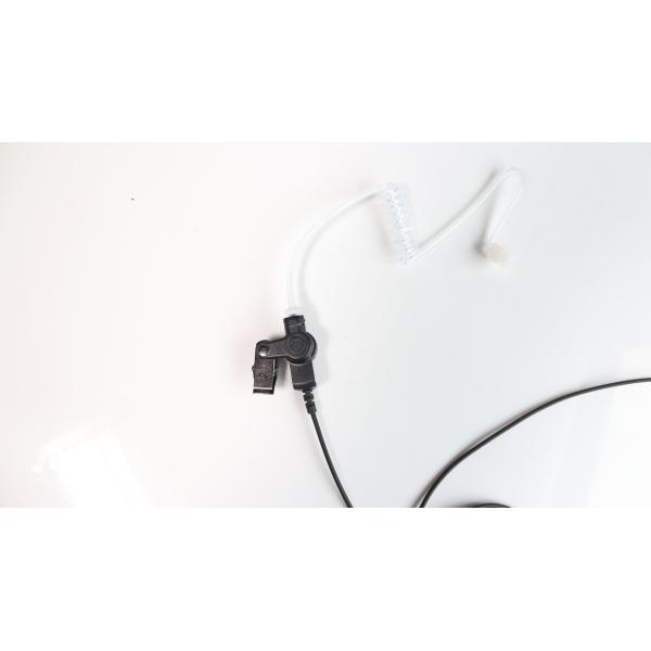 Black Microphone Noise Cancelling Earbuds for 3.5mm Connectors Walkie Talkie Headset