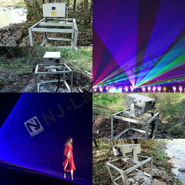 532 Nm Wavelength Animation Laser Light with Class IIIa Certification