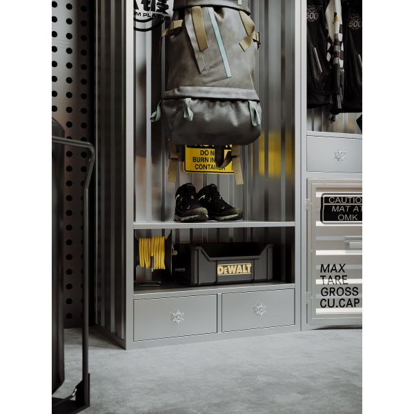 Customized Container Cabinet Commercial Durable Storage Cabinet