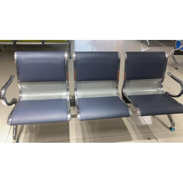 Больница стульев места ожидания больницы PU материальная черная предназначила