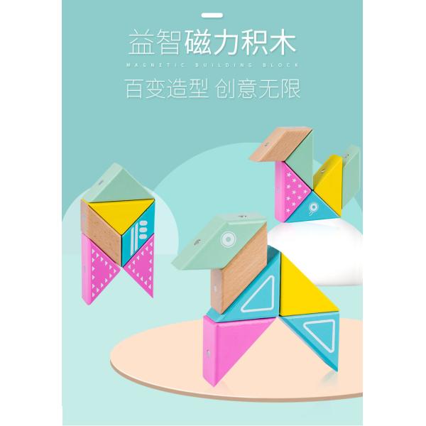 Magnetic Boys And Girls Enlightenment Block Toys For Childhood