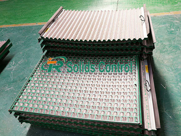 shaker screen Drilling Rig Fluid Solid Control Mud Screen API Standard With 7.8kg Weight