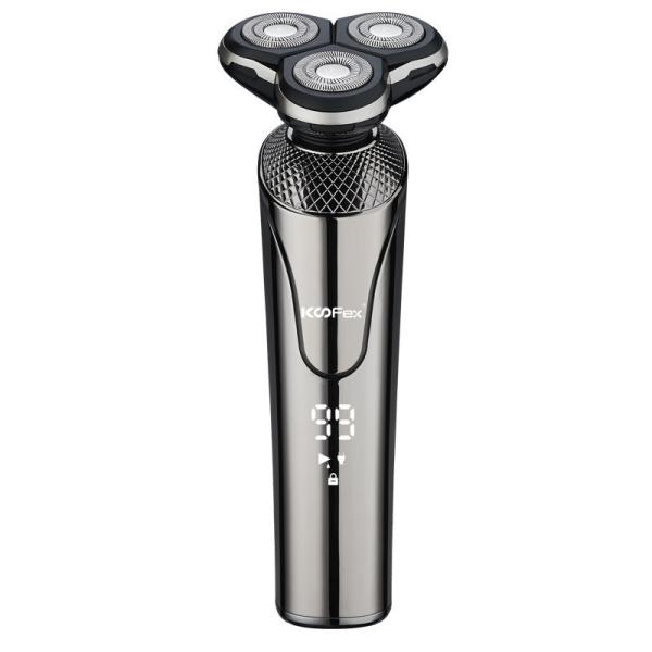 Cordless Electric Razor For Men Shaving IPX7 Waterproof Wet Dry 4 In 1 Shavers Beard Nose 4D Trimmer