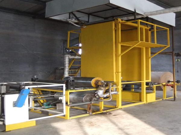 Evaporative Cooling Pad production line production facility manufacturing machine