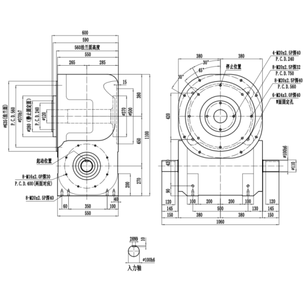 DA Series Ultra-Slim Platen Type Free Stop Cam Indexer with Compact Size and High Precision for Space-Constrained Environments