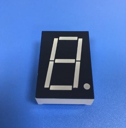 Super red 1.0 common anode single digit 7 segment led display for digital panel meter