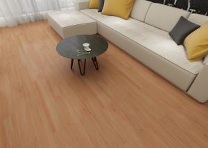Commercial Anti Slip Wood LVT Flooring 2mm x 7″×48″ Size Customized