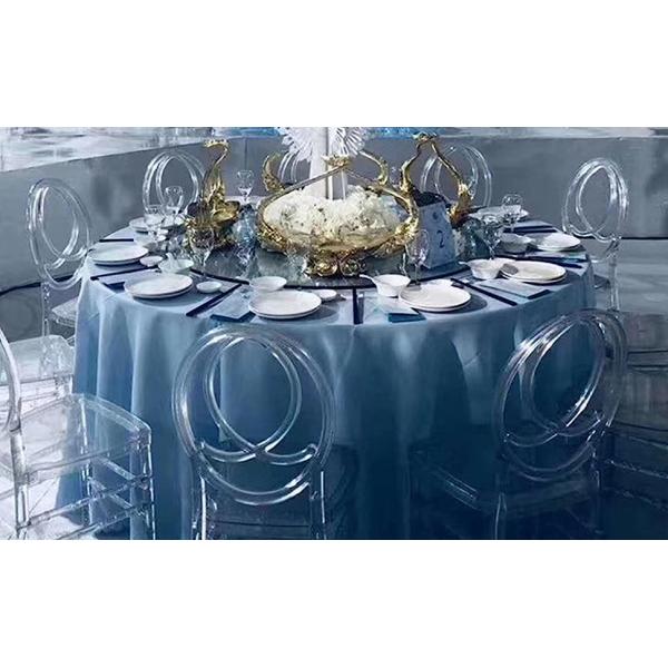 Clear Dining Chairs Crystal Transparent Seat, Modern Dining Chairs, Side Chairs for Wedding Party Event Reception