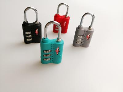Safety TSA  Approved  Luggage Locks  3 Dials Number  Lock For  Travel Bag