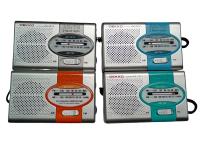 Venda Quente Aa Bateria Alimentada Fm Radio Tamanho do Bolso Construído em Antenna 2 Baterias