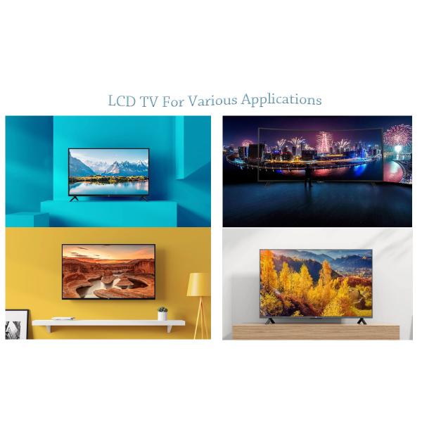 Full Color HD LCD Smart TV , Ultra Slim Frame Digital Screens For Advertising