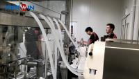 Método de separação de garrafas 1 Conjunto de Servo Motor Drive Screw Animal Sera Filling Machine
