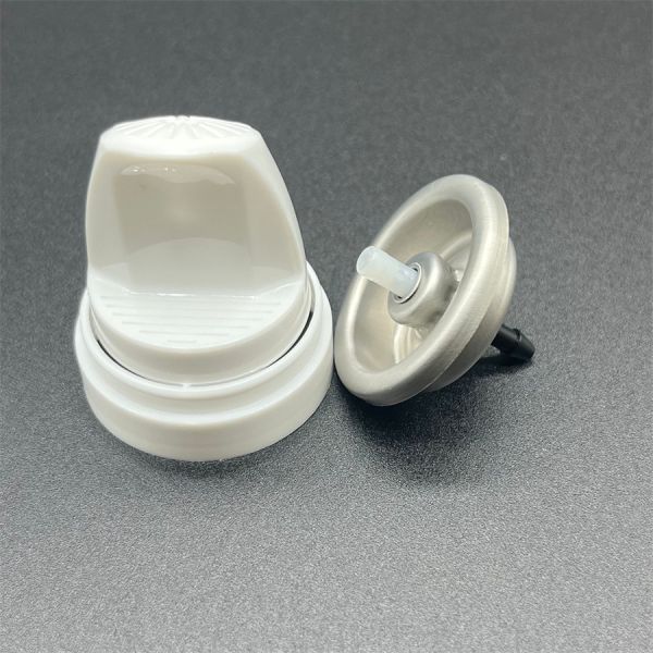 Hair Mousse Spray Actuator Smooth Foam Dispensing for Aerosol Hair Styling Products