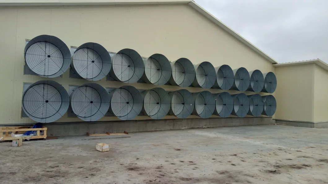 Superior Cooling Poultry Exhaust Fan Corrosion Resistant Structure For Ventilation