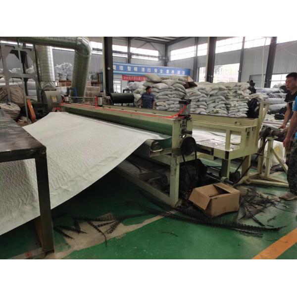 8000 mm 2000 mm 2500 mm ligne de production d'extrusion géocomposite 3D pour le drainage de l'eau