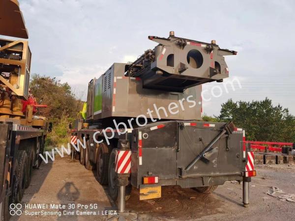 Verde 2010 Zoomlion 220 toneladas plegable móvil de camión usado grúa Peso máximo de elevación 16t