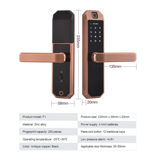 Карта Wifi IC управлением ПРИЛОЖЕНИЯ кнопочной панели замка Wifi Keyless входа умная соединила замок