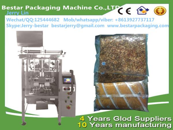Bestar sealing machine for sweet, ketchup packing bags, machine food packaging from 50ml to 2000ml edible oil,liquid