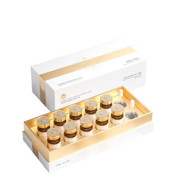 KM Custom Logo Skin Care Products Mussel Mucin Serum for Essence Toner for Women Whitening Facial Soothing Home Spa Use