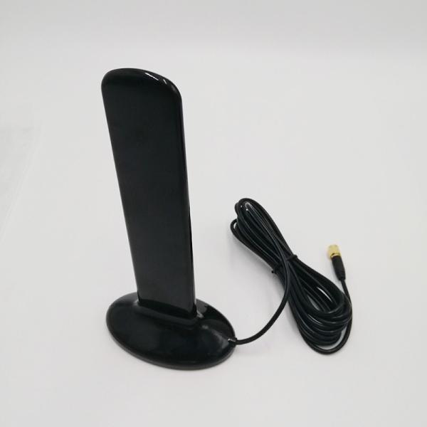 4G Sma Mag Mount Vehicle Antenna Chuck SMA Male RG174 Line 3m Router Gateway Vehicle Sailboat Knife Type Flat Antenna
