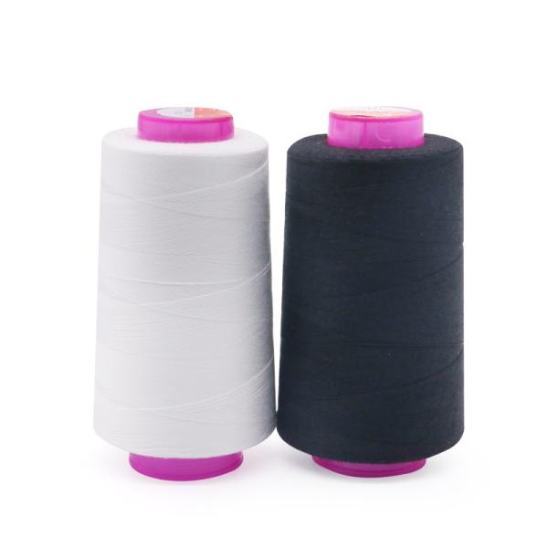 100g 3300y per Cone Polyester Sewing Thread 100% Spun Yarn 20s/3 in 1000 Colors