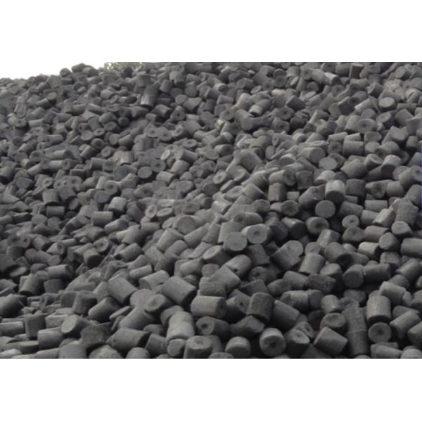 Foundry Industry Cylinder Formed Coke , Low S Coke Material Substitute Product