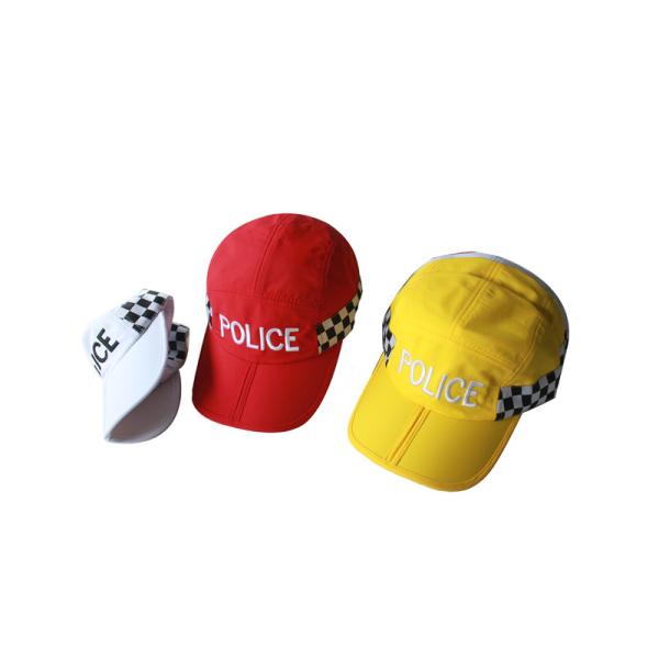 SGS Quick Dry Foldable Outdoor Baseball Caps 58cm Flat Embroidery