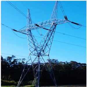 Stable Transmission Line Tower Easy Installation Single Circuit Tower For