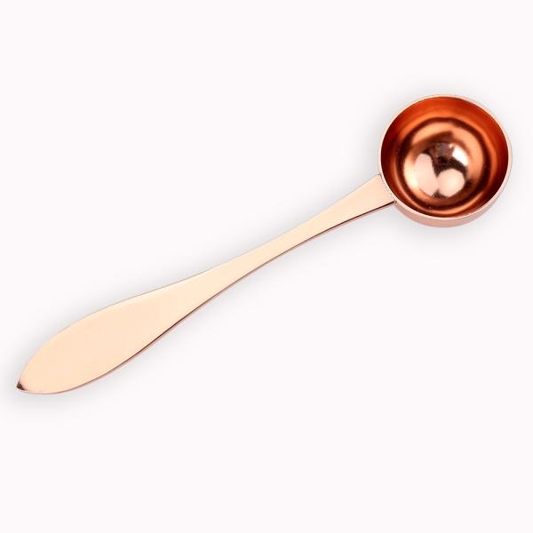 Ветроуловитель 15ml Tablespoon кофе нержавеющей стали золота 304 Роза отполированный зеркалом измеряя