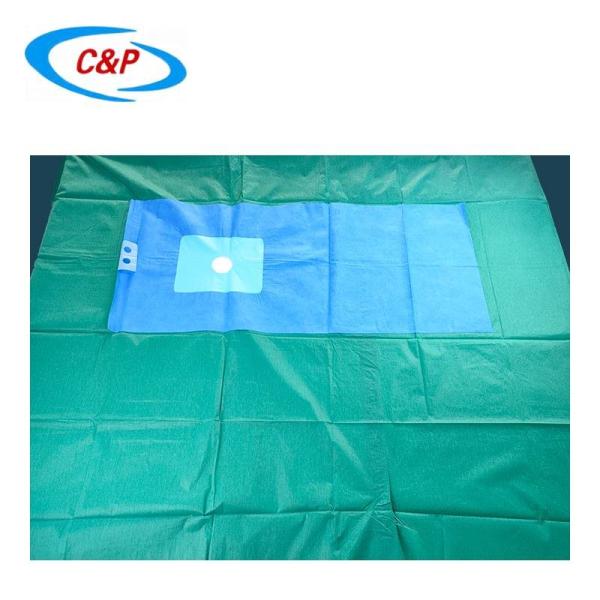 Orthopedic Hand Disposable Surgical Drape Green For Hospital